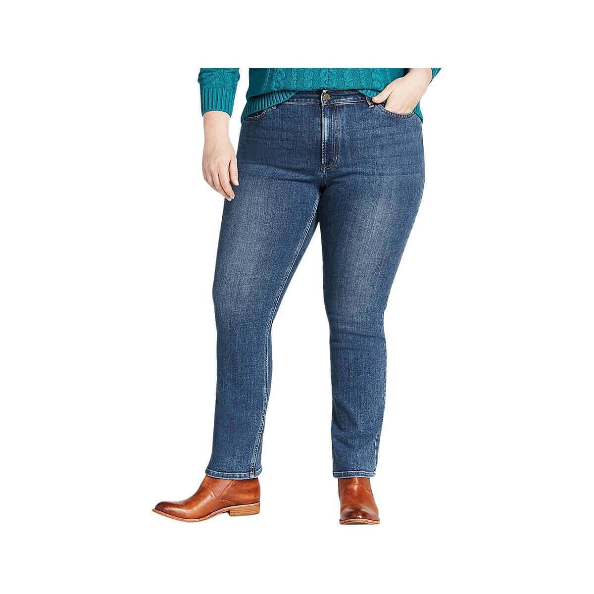 Women's BeanFlex Favorite Fit Straight Leg Jeans - Curvy