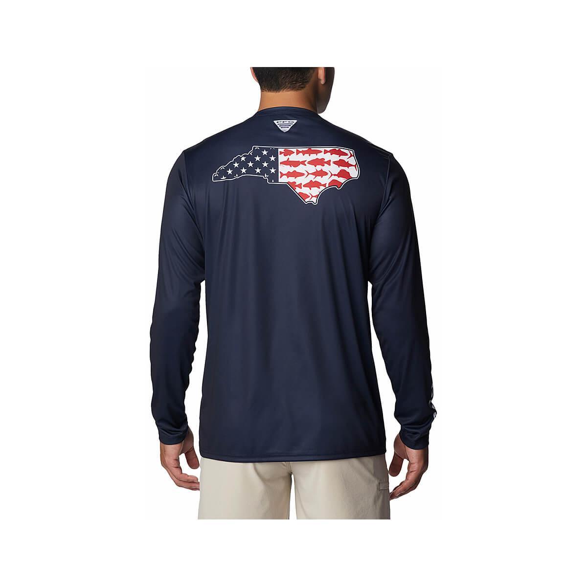Men's PFG Terminal Tackle™ Americana Long Sleeve Shirt