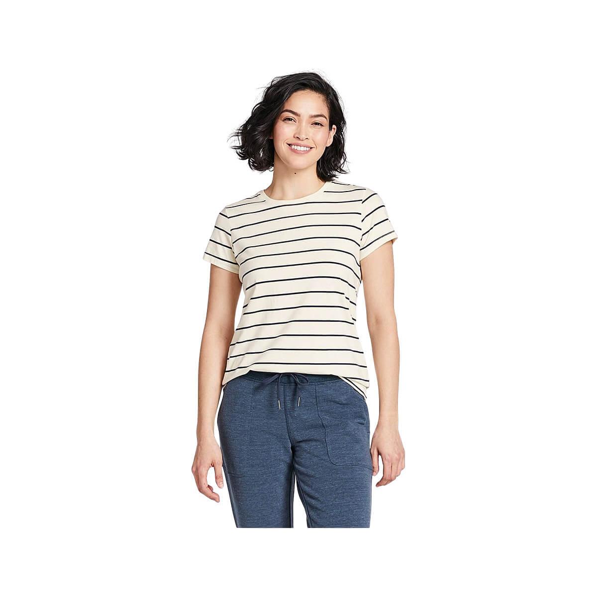 L.L.Bean Women's Short-Sleeve Pima Cotton T-Shirt