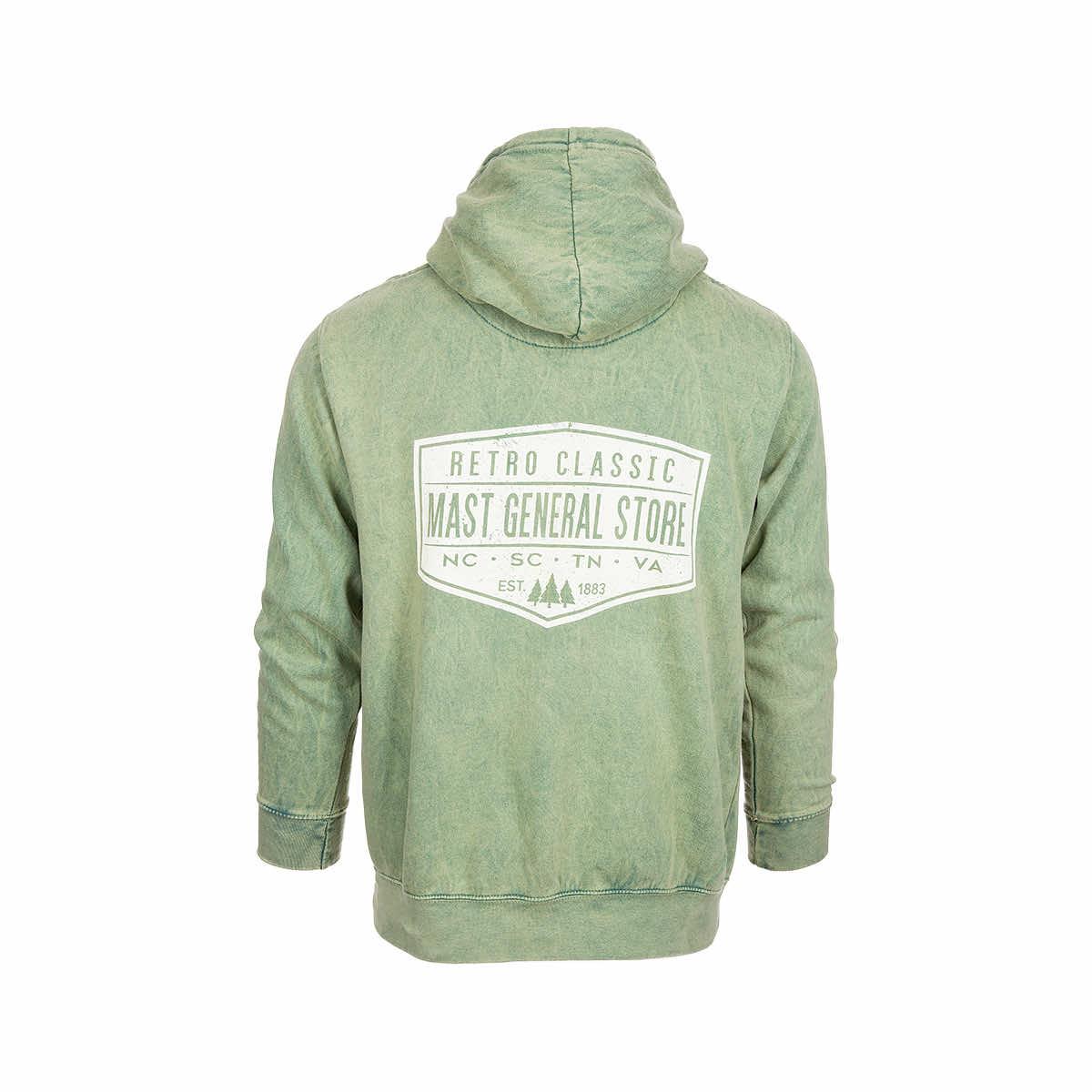 Men's Cotton Fleece Full Zip Sweatshirt - All in Motion Moss Green S