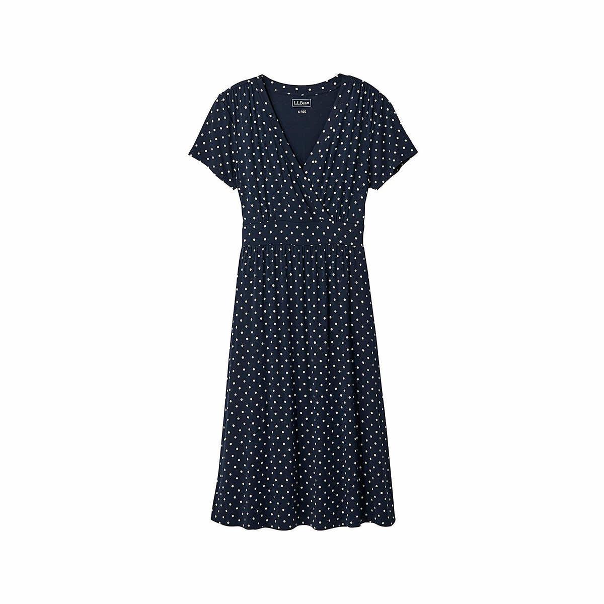 Women's Summer Knit Short Sleeve Dress