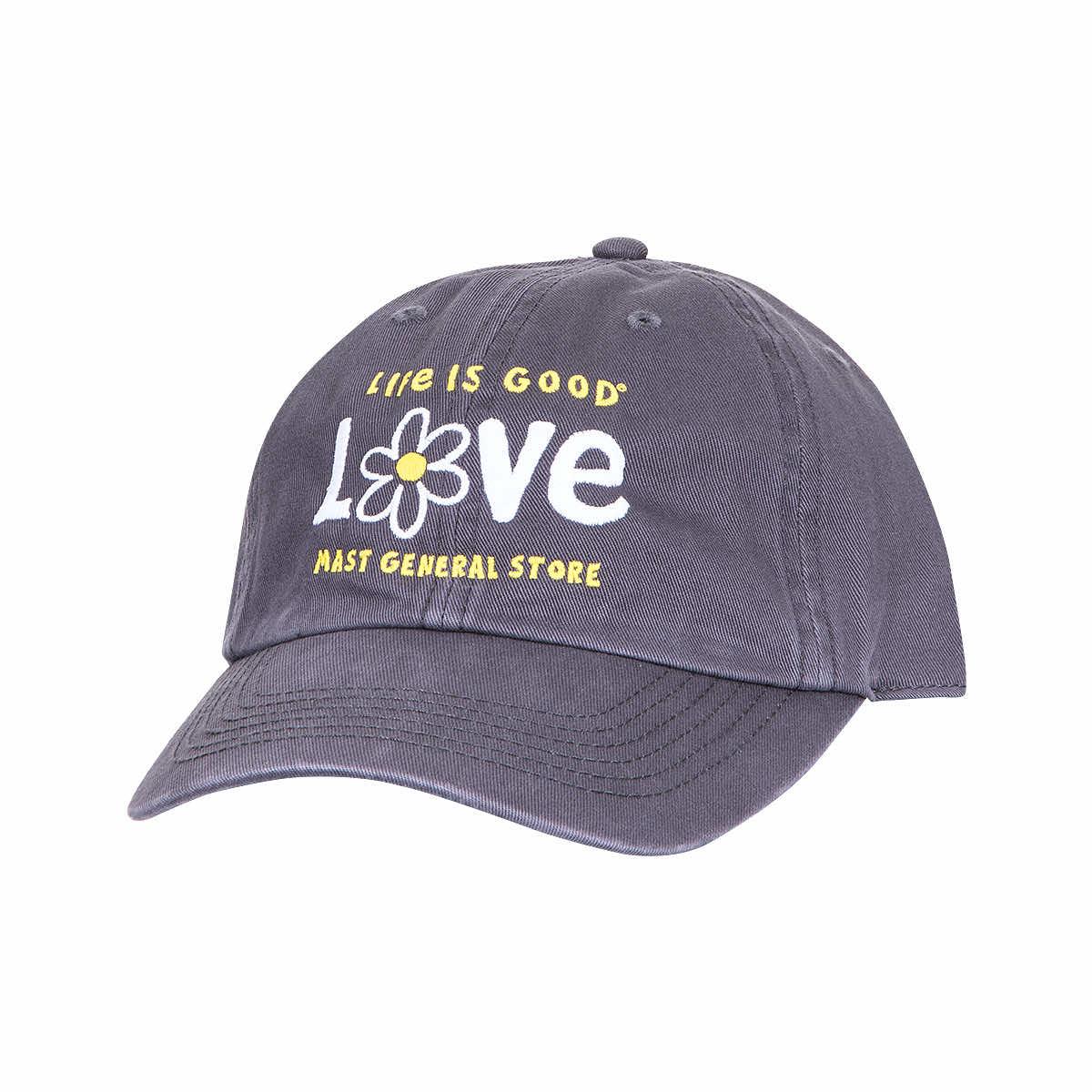 Life Is Good Mountains Chill Cap - unisex Slate Grey