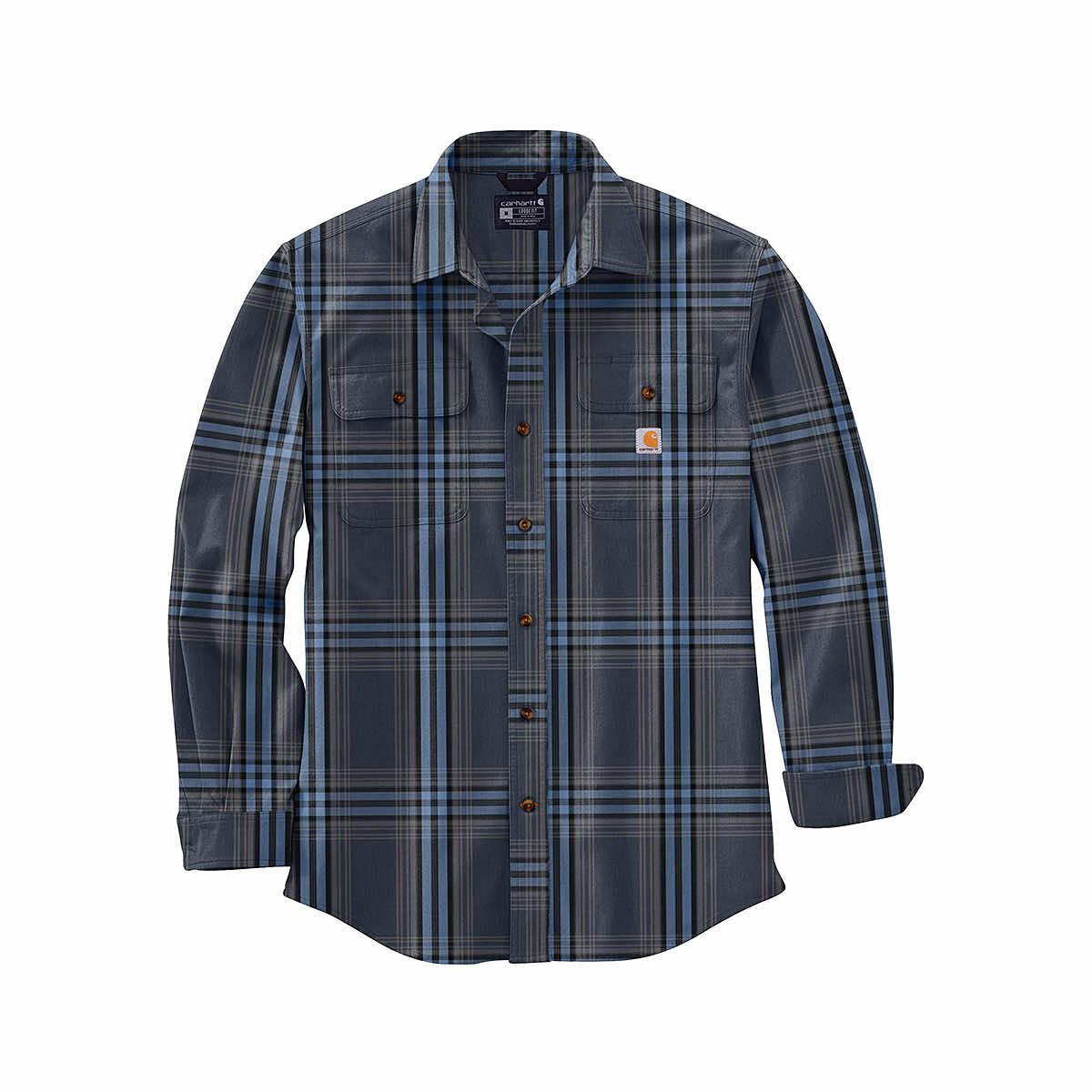 Look Stylish in Men's Fremont Double-Brushed Flannel Shirt