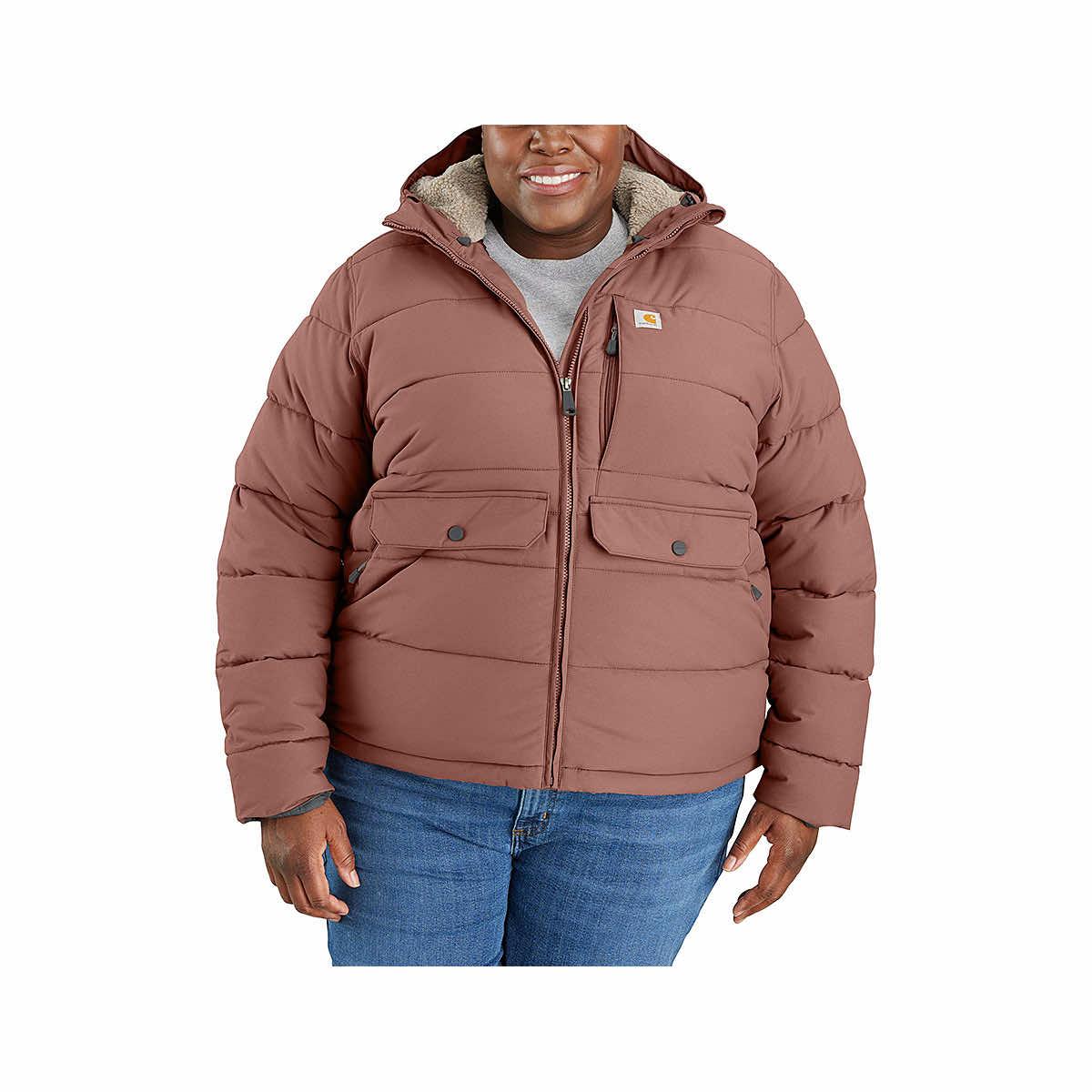 Women's Montana Relaxed Fit Insulated Hooded Jacket - Curvy