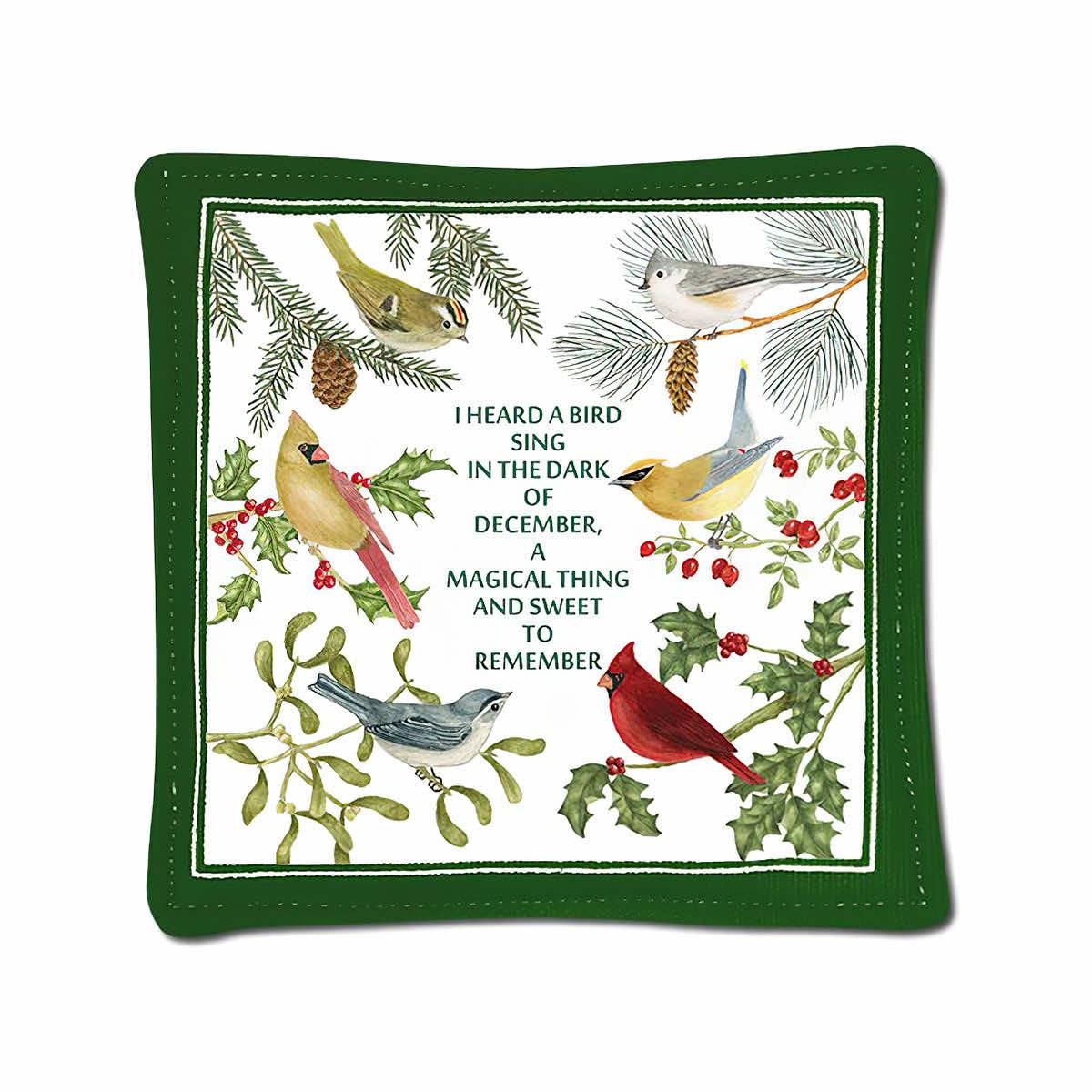 Mast General Store Christmas Songbird Spiced Mug Mat