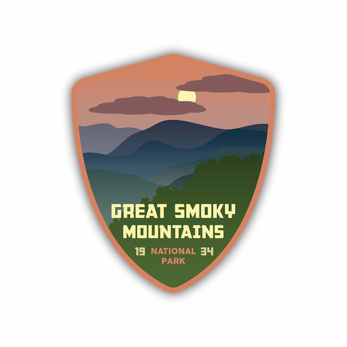 Great Smoky Mountains National Park Sticker