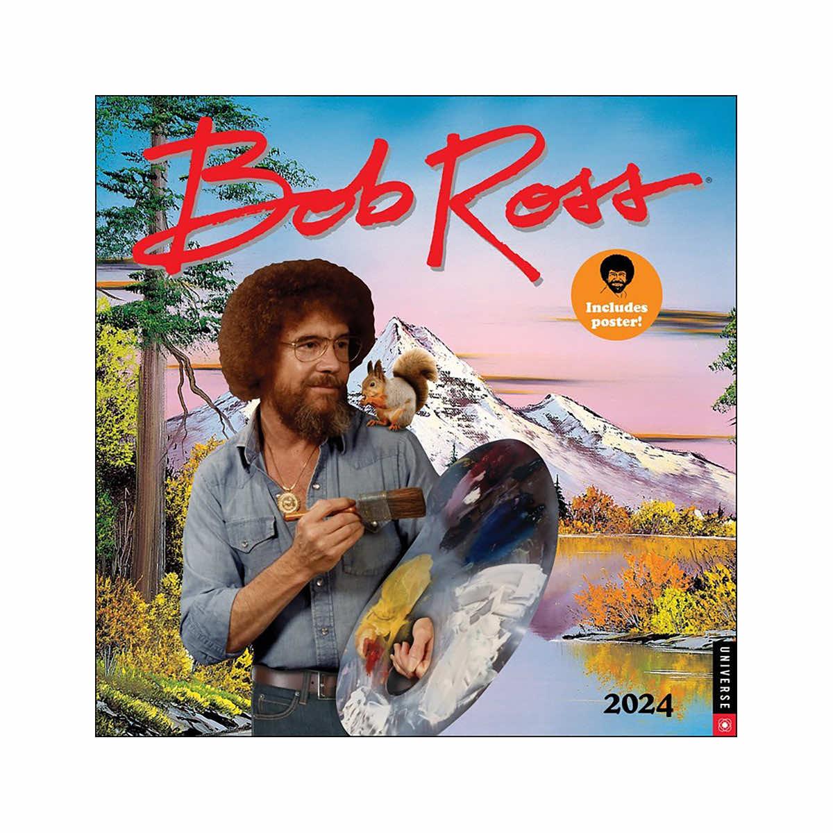 Mast General Store Bob Ross 2024 Wall Calendar