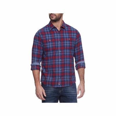 Men's Woodway Vintage Wash Long Sleeve Shirt