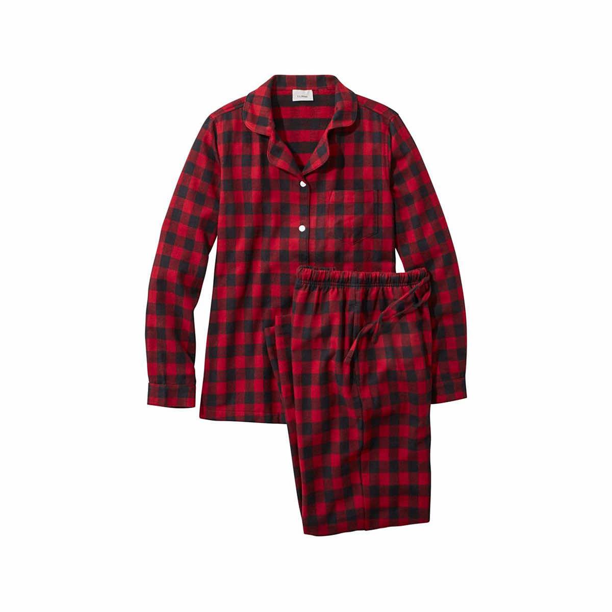 Women's Super-Soft Shrink-Free Pajama Set, Button-Front at L.L. Bean