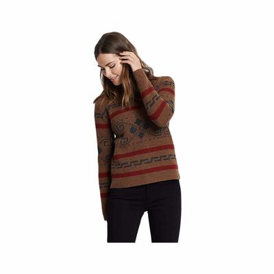 Women's Sonata Pointelle Long Sleeve Sweater