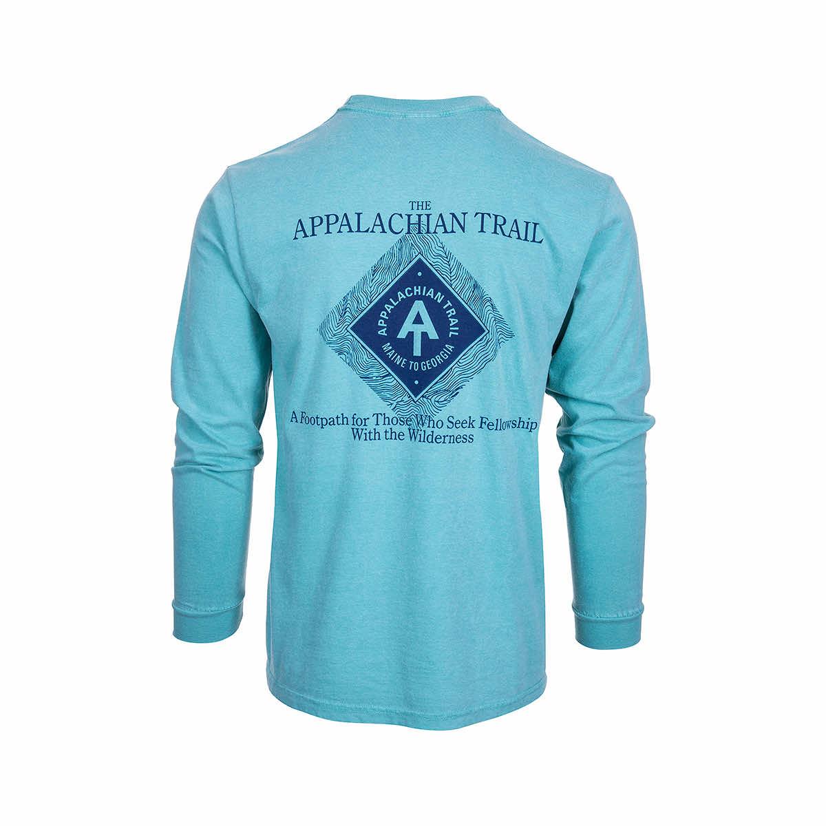 Appalachian Trail Topographic Long Sleeve T-Shirt