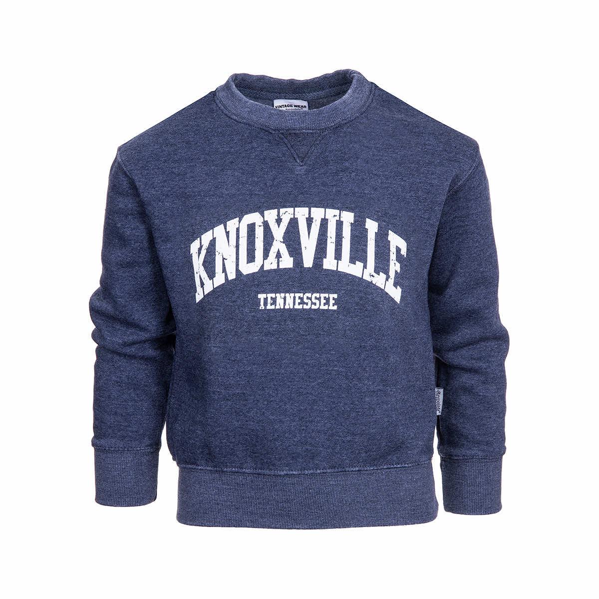 Kids' Knoxville Burn Wash Crew Sweatshirt