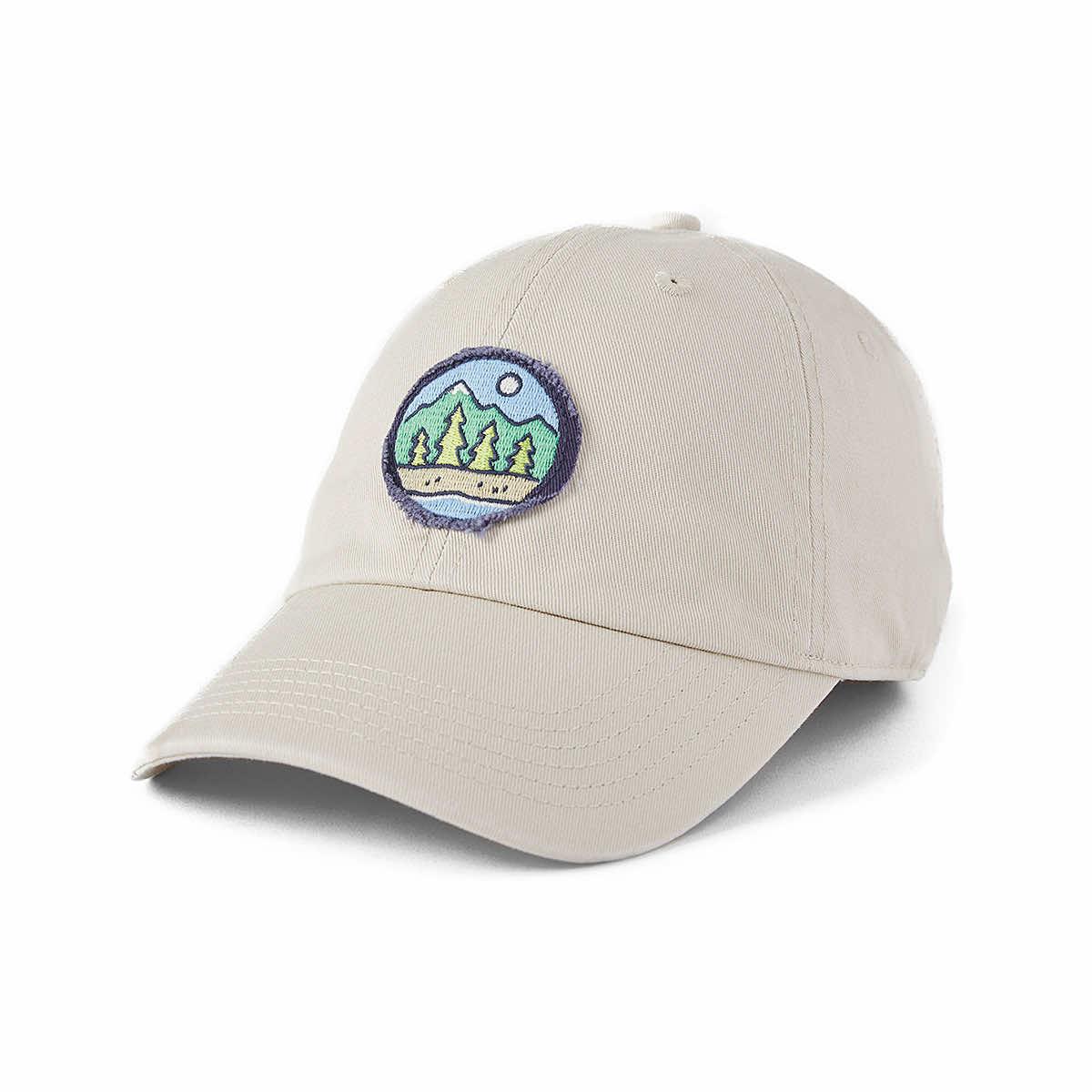 Mountain Wild Scene Tattered Chill Cap