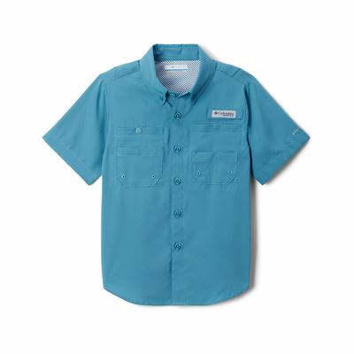 Columbia Sportswear Men's Clemson University Tamiami Short Sleeve Fishing  Shirt