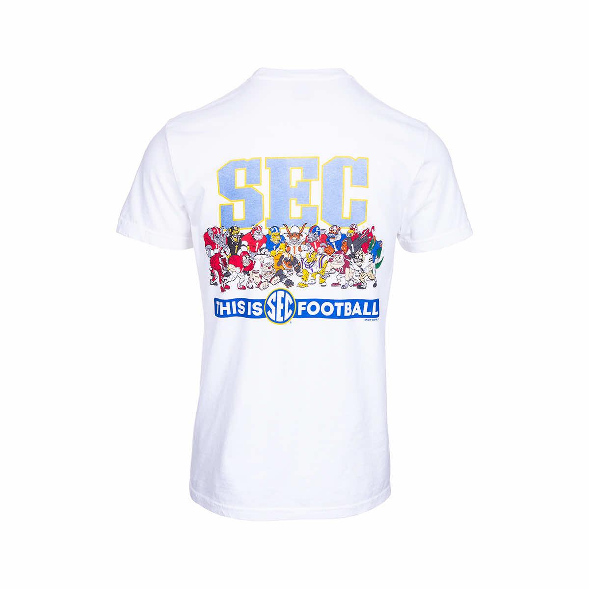 SEC Mascots Short Sleeve T-Shirt