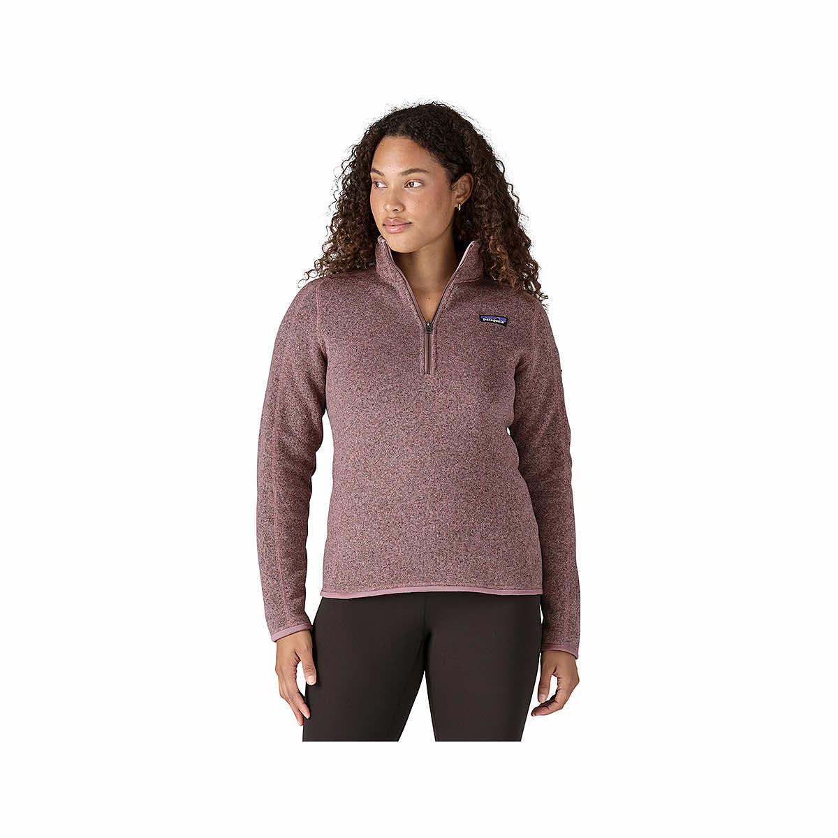 Patagonia Better Sweater 1/4 shops Zip Grey Pullover Women’s Size Medium