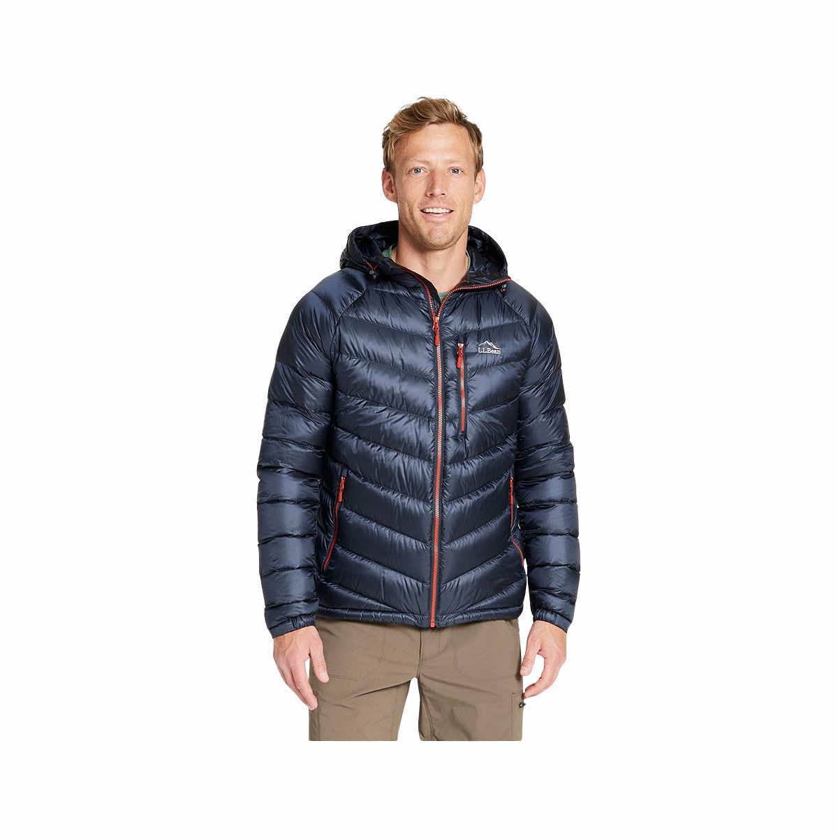 LL Bean Men L Ultra Lite 850 Pertex Quantum Downtek factory Water Repell Down Jacket