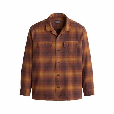 Pendleton Clark cheapest Plaid Long Sleeve Button Down Men's Shirt Size Large