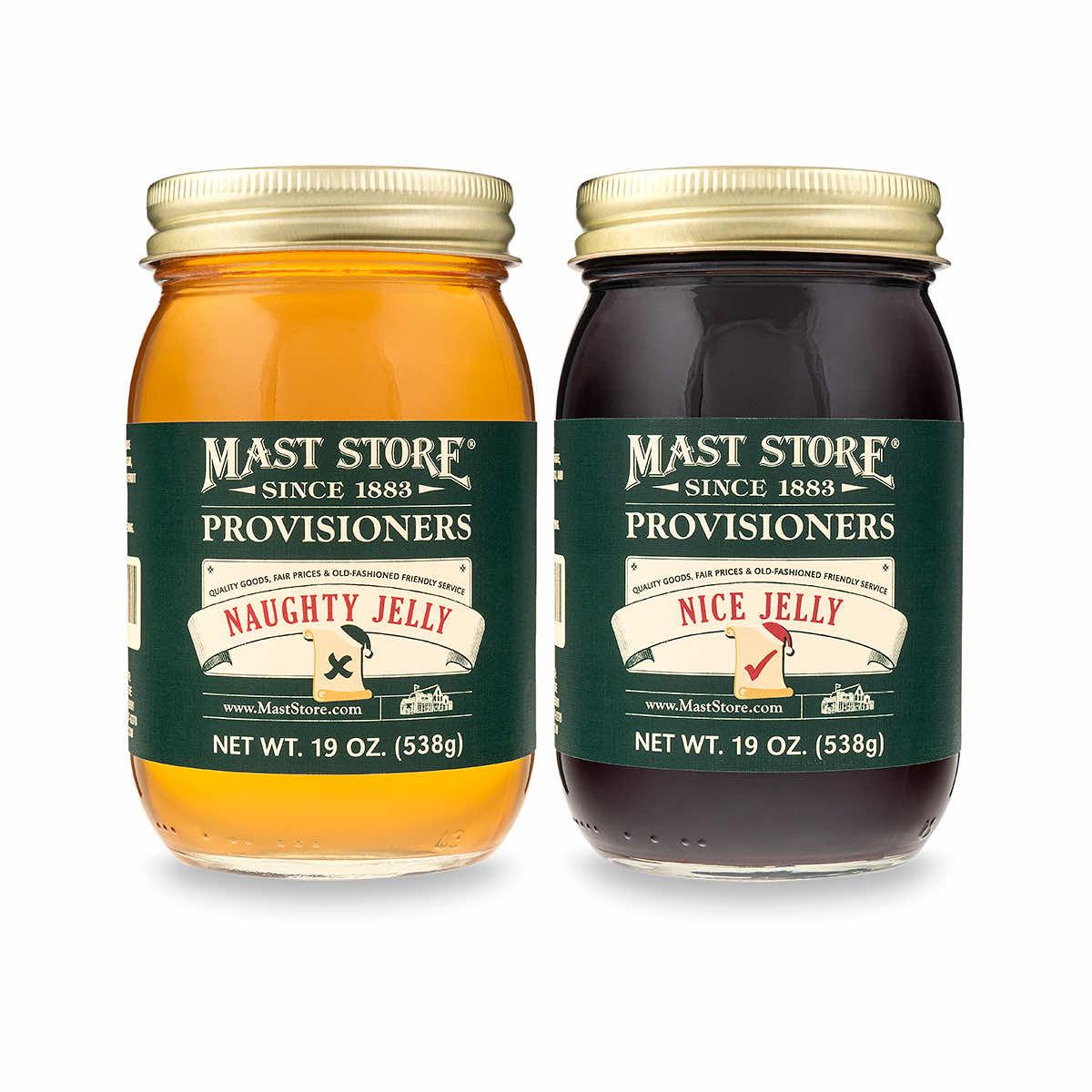 Mast Store Provisioners Naughty & Nice Jelly 2-Pack Gift Box