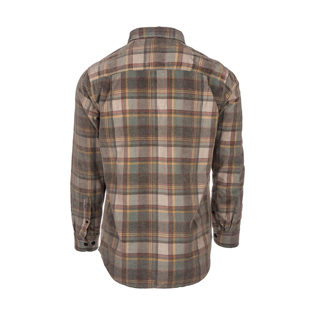 NORTH RIVER | Men's Washed Corduroy Plaid Shirt | Mast General Store