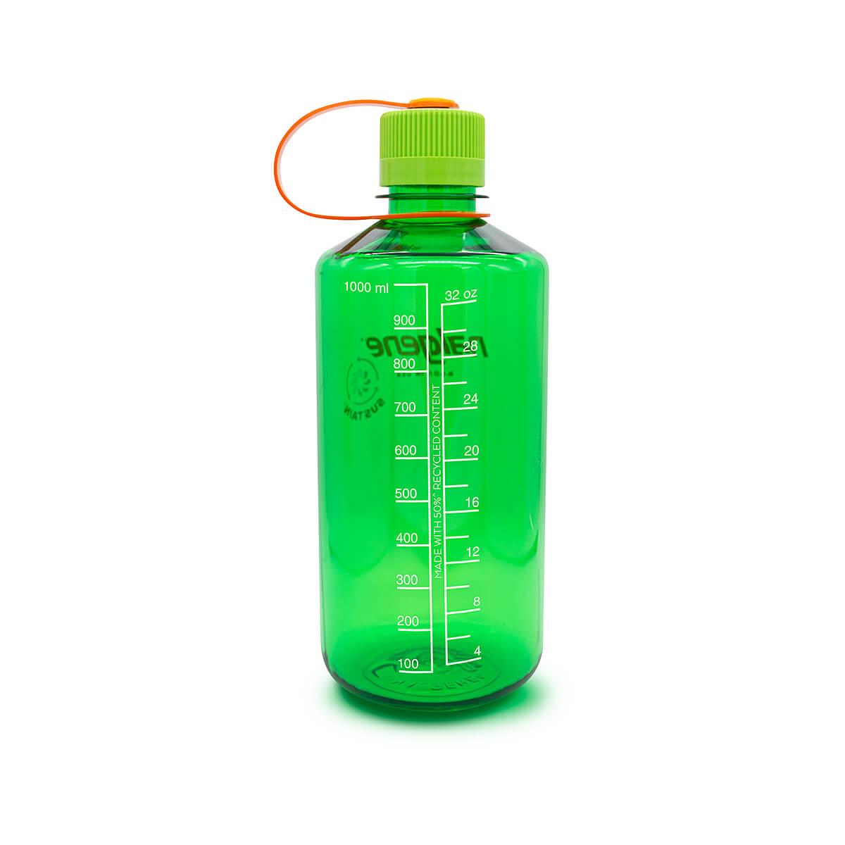 16 Oz Narrow Mouth Water Bottle With Spout Lid