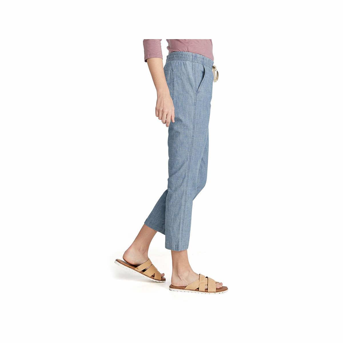 Mast General Store  Women's Lakewashed Pull-On Chino Ankle Pants