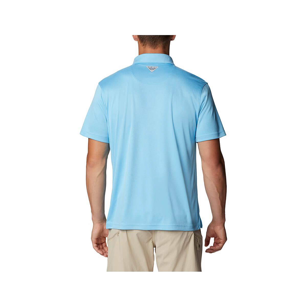 Men's PFG Terminal Tackle Heather Long Sleeve Shirt - Riptide Heather -  (Past Season)