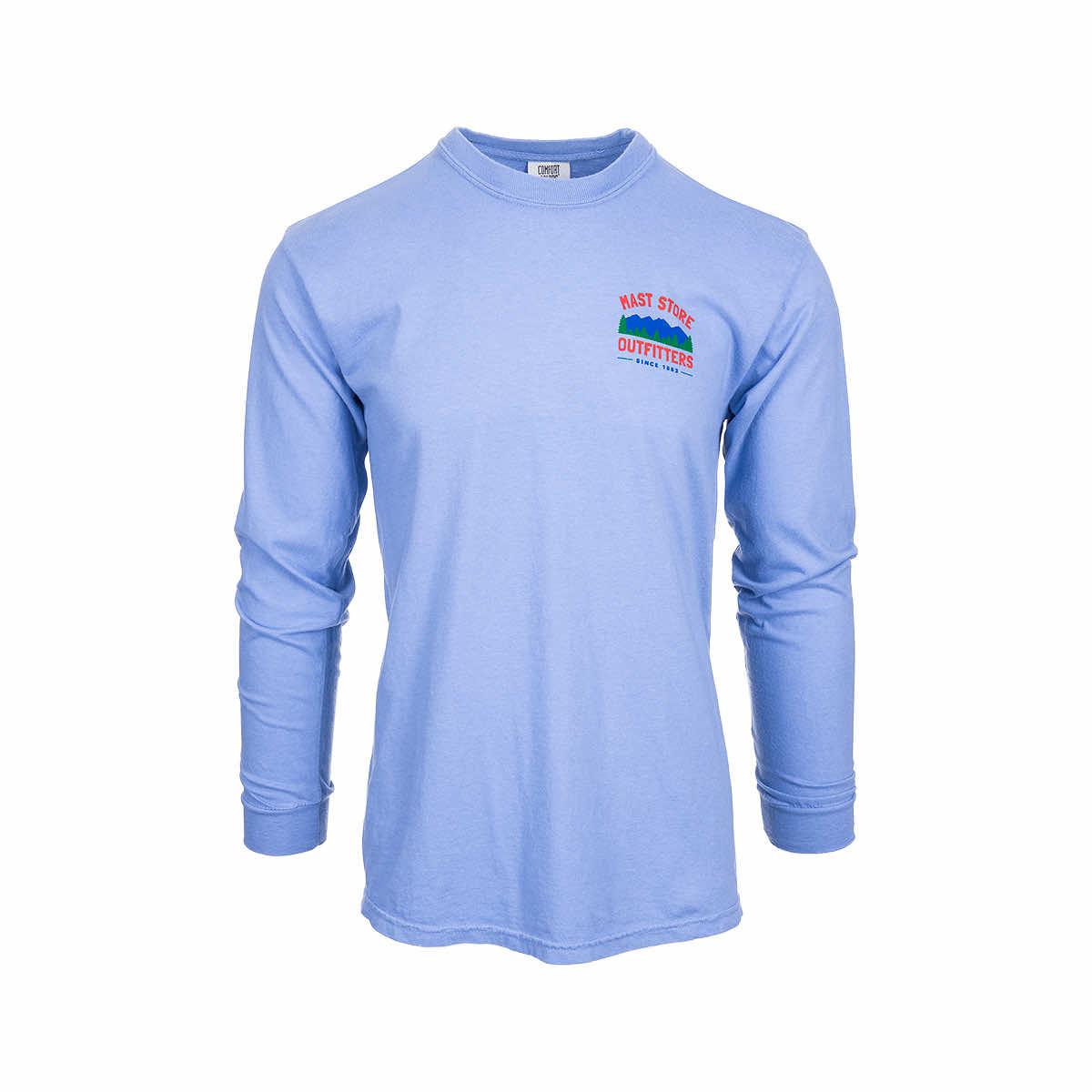 Mast Store Outfitters Mountain Logo Long Sleeve T-Shirt