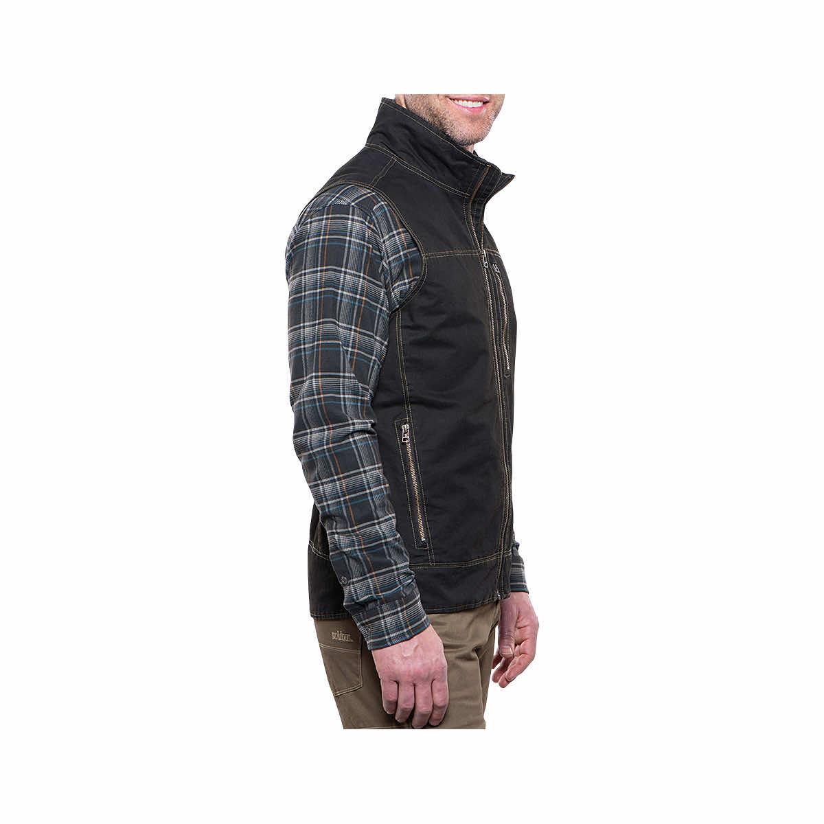  KUHL Mens Burr¿ Zip Jacket Expresso MD : Clothing