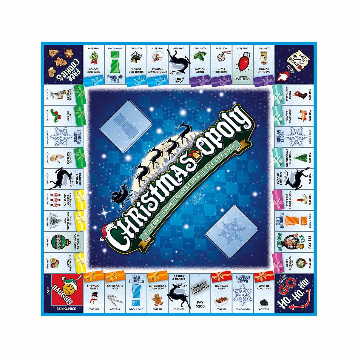 Mast General Store Christmas Opoly Game