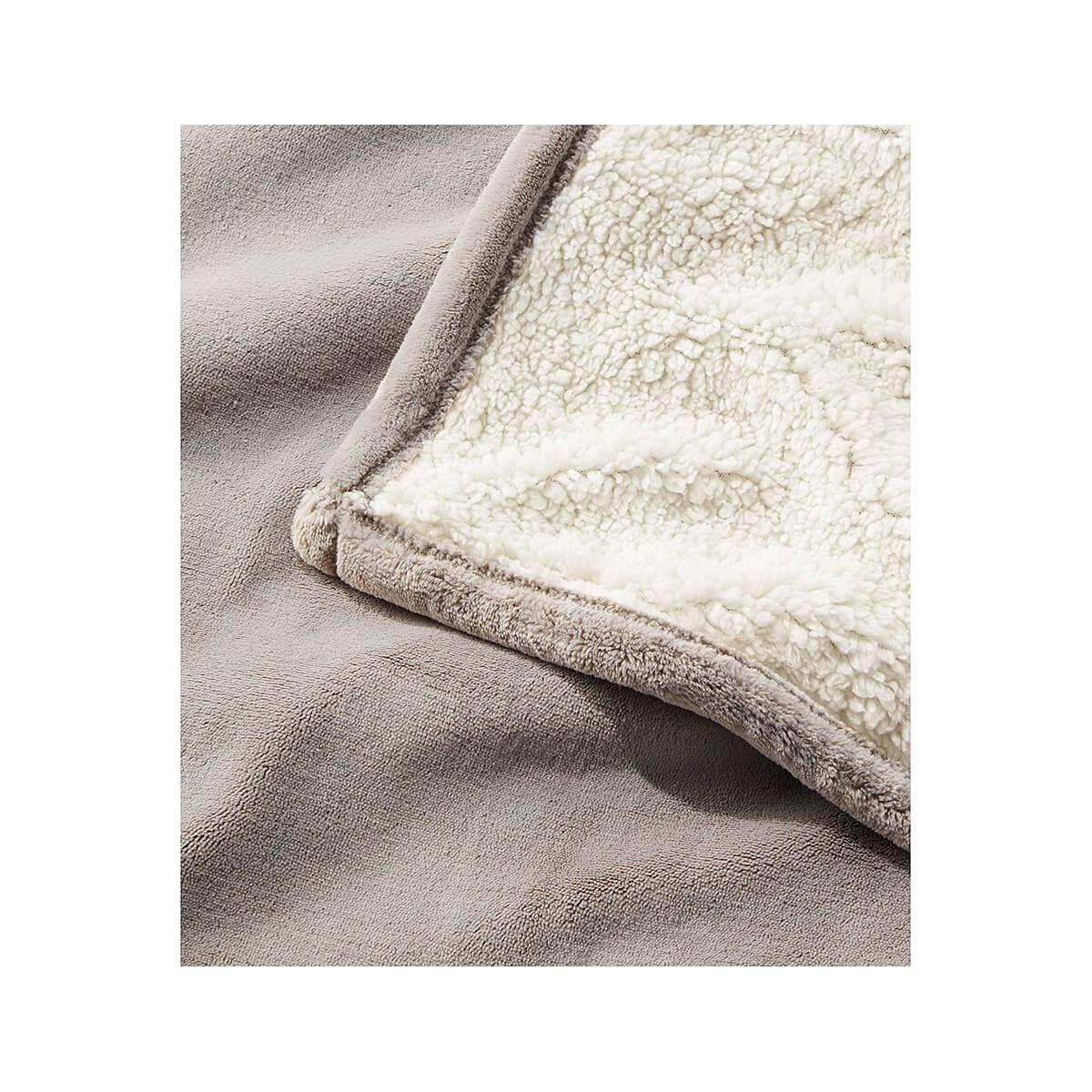 Wicked Plush Sherpa Throw