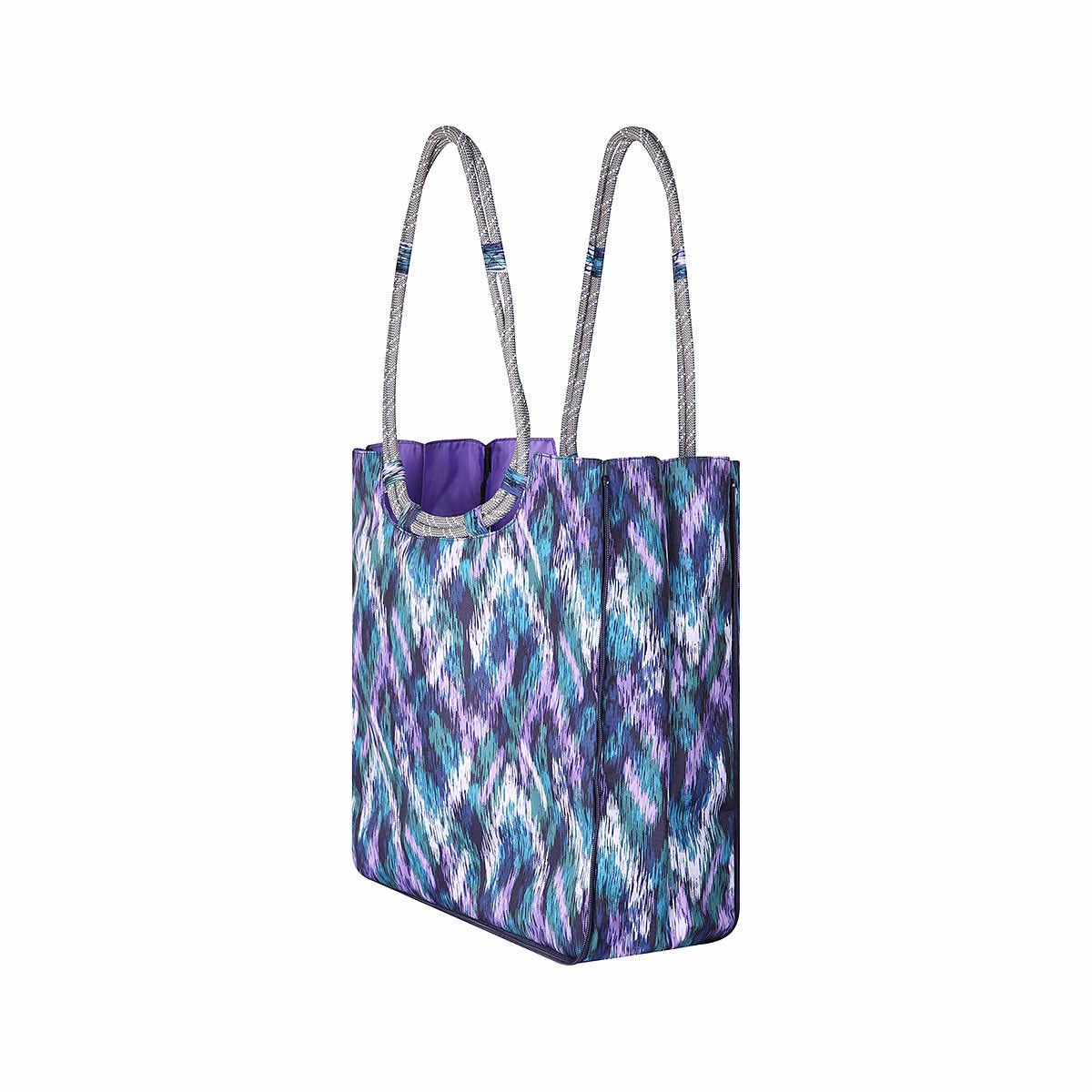 Thirty One Zip-top Organizing Utility Tote *Diamond Geo*