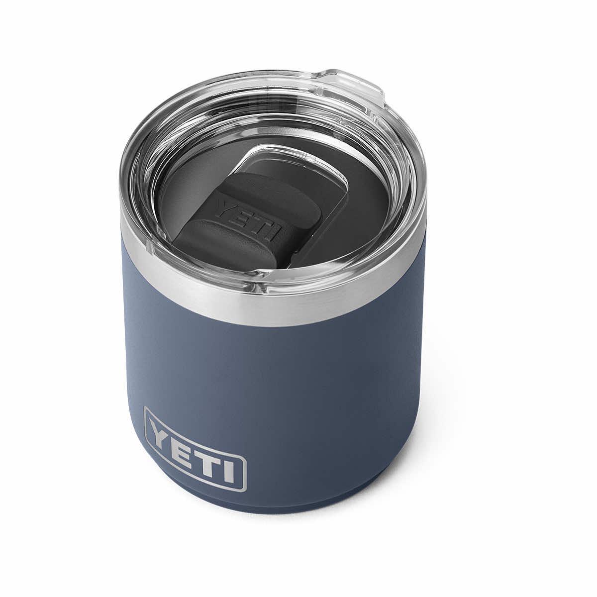 Yeti Rambler Stackable Lowball Tumbler with Magslider Lid - 10 oz - Navy