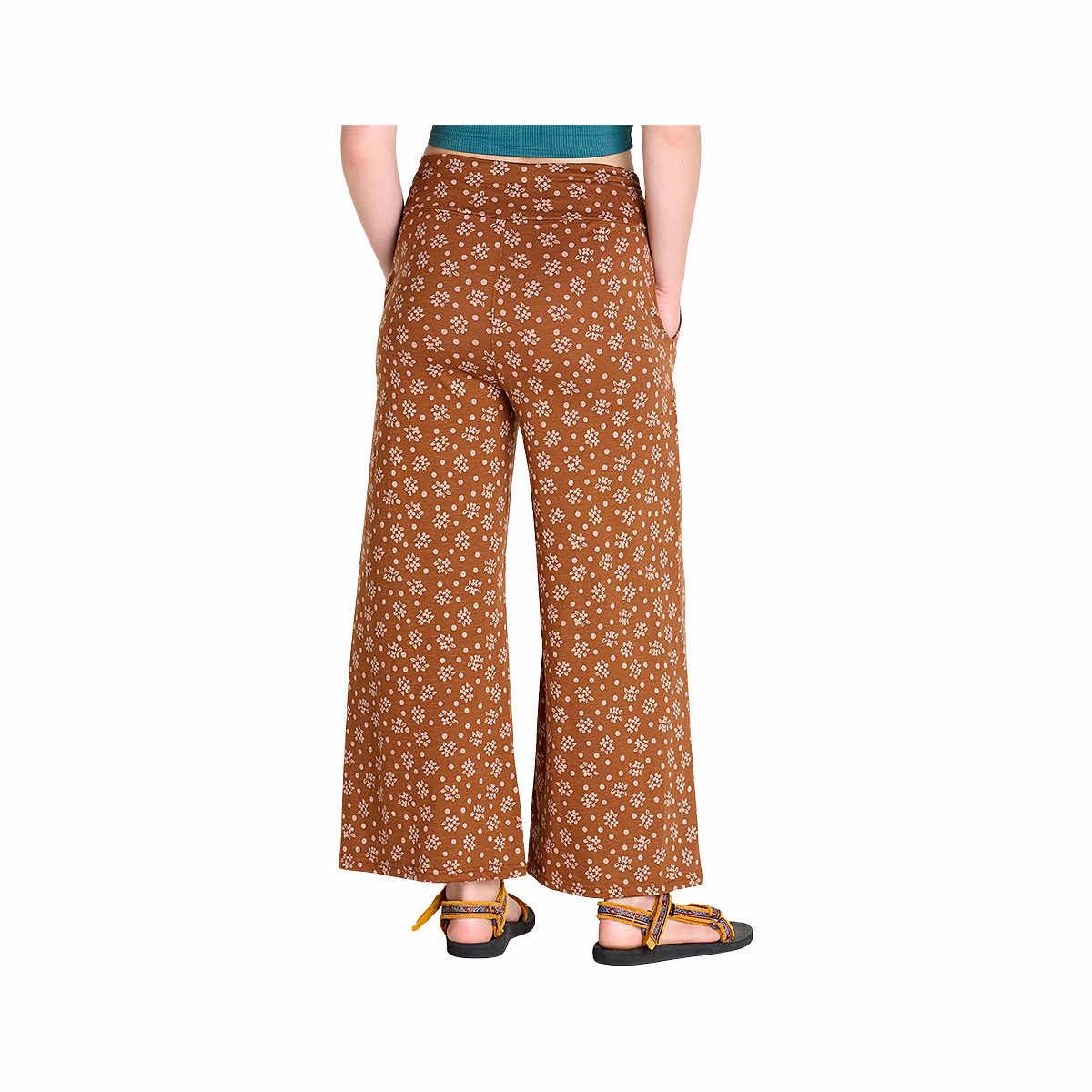 Women's High-Rise Wide Leg French Terry Sweatpants - Wild Fable™ Brown XS